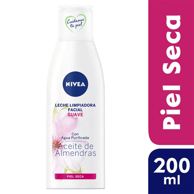 Leche Limpiadora Facial Nivea - Limpieza suave y frescura para piel seca
