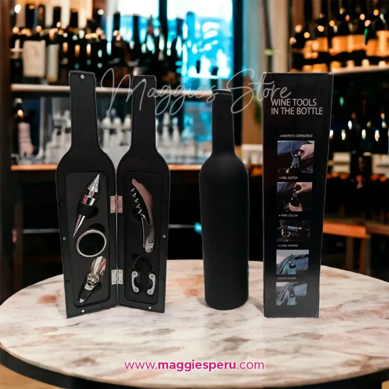 Set Elegante Accesorios para Vino 5 en 1 - Ideal para los amantes del vino