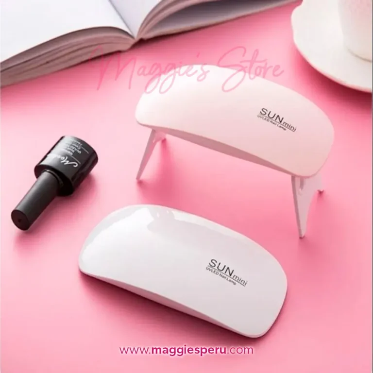 Lámpara SUN mini UV LED 6w - Curado rápido y seguro para uñas de gel en casa