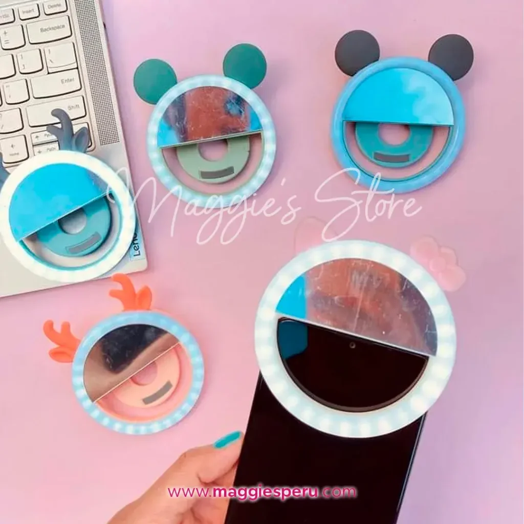 Mini Aro Led para Celular - Iluminación profesional para selfies