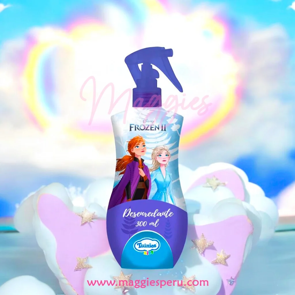 Desenredante de Cabello TUINIES Frozen 300ml en presentación de spray para niños