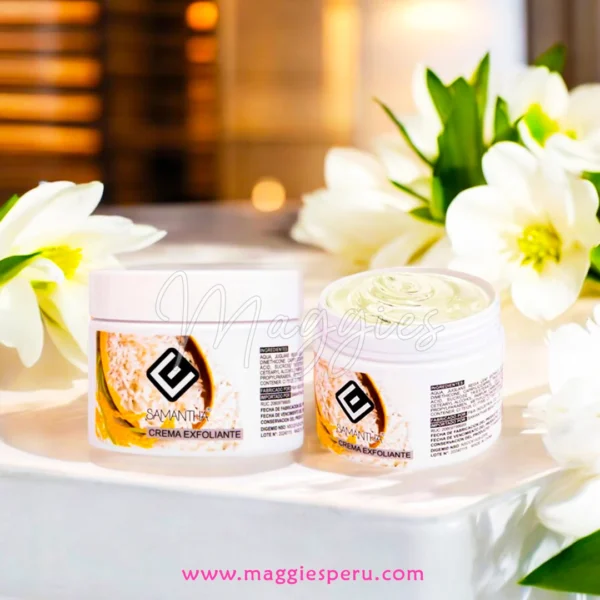 Exfoliante Facial Samantha con extracto de arroz - 140g
