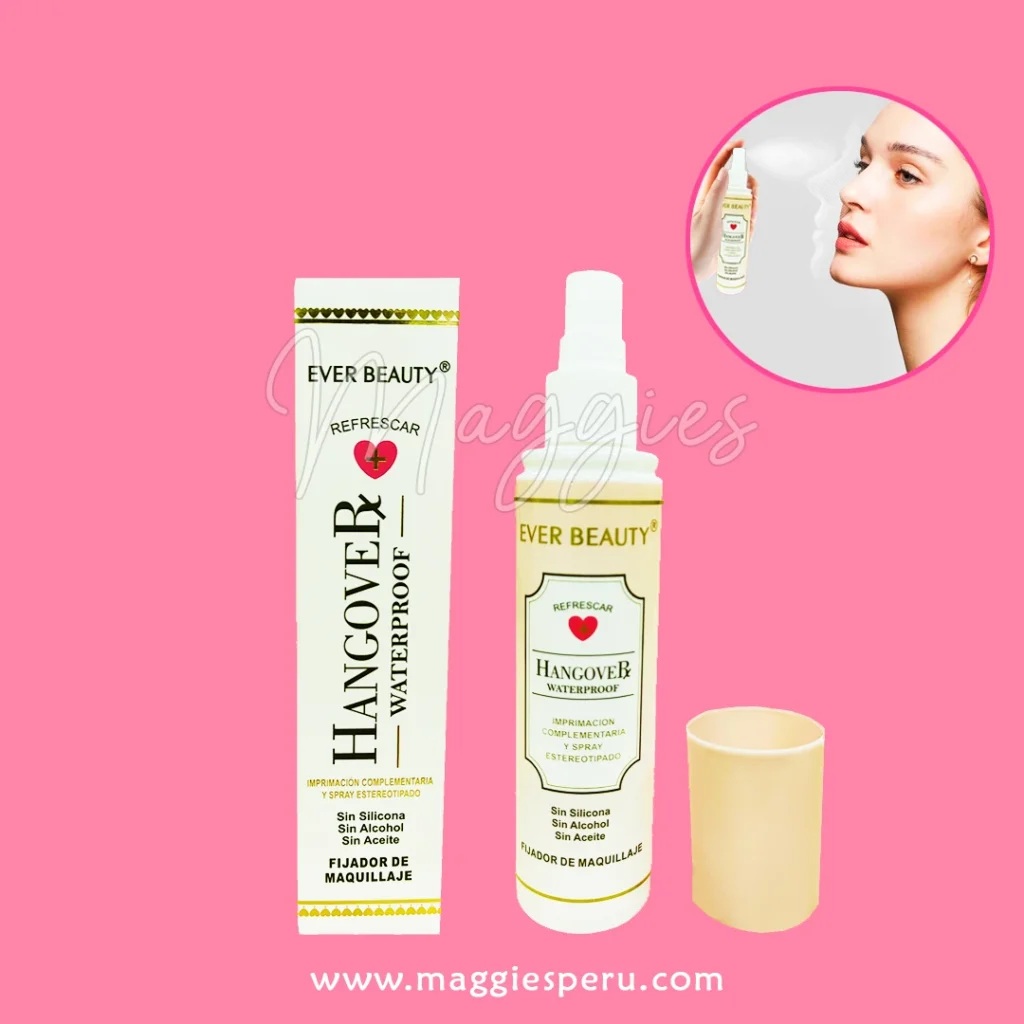 Fijador de Maquillaje Ever Beauty Waterproof 2 en 1