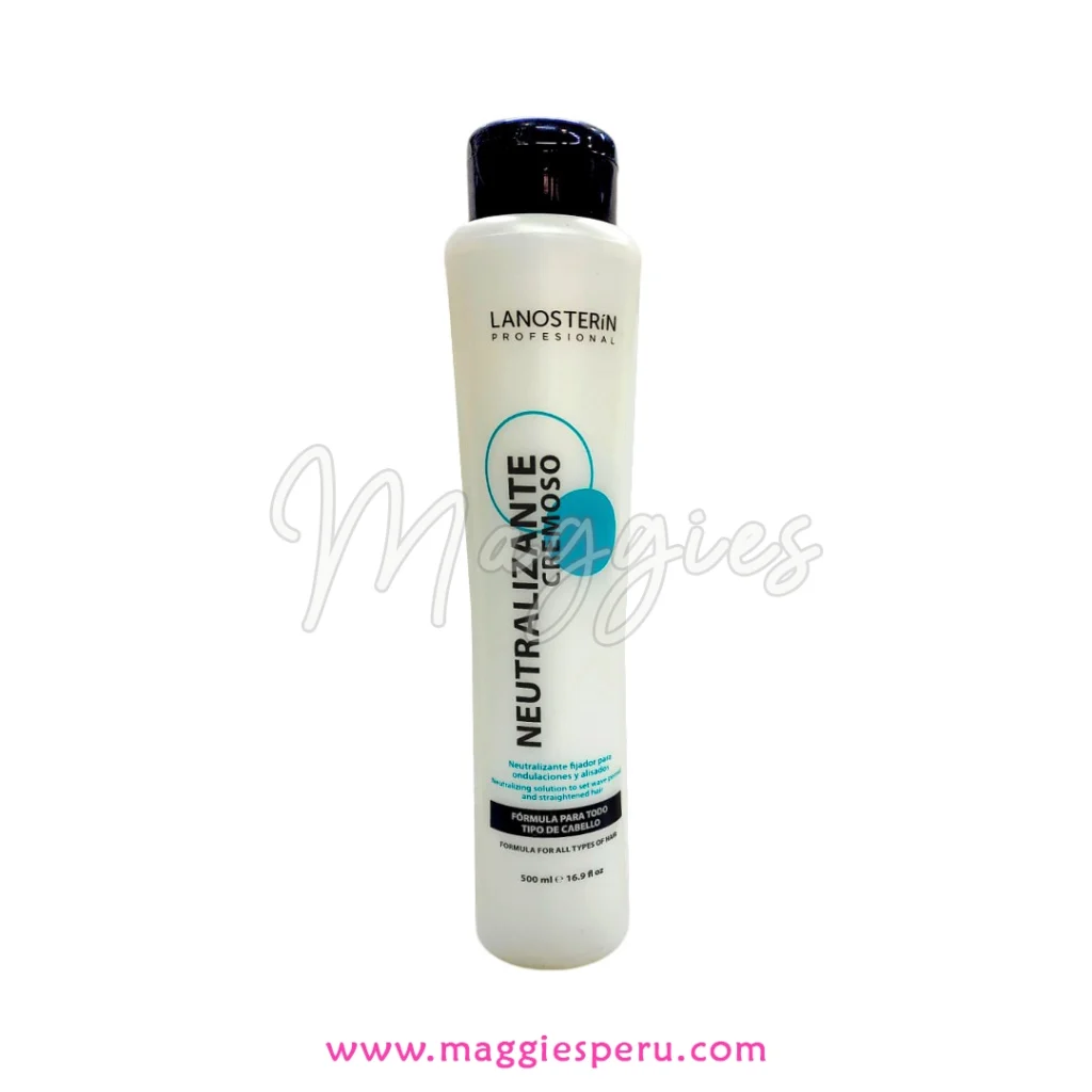 Neutralizante Cremoso Lanosterín 500ml para ondulaciones y alisados