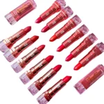 Labiales Fiesta Jarusa en 12 tonos rojizos y cobrizos