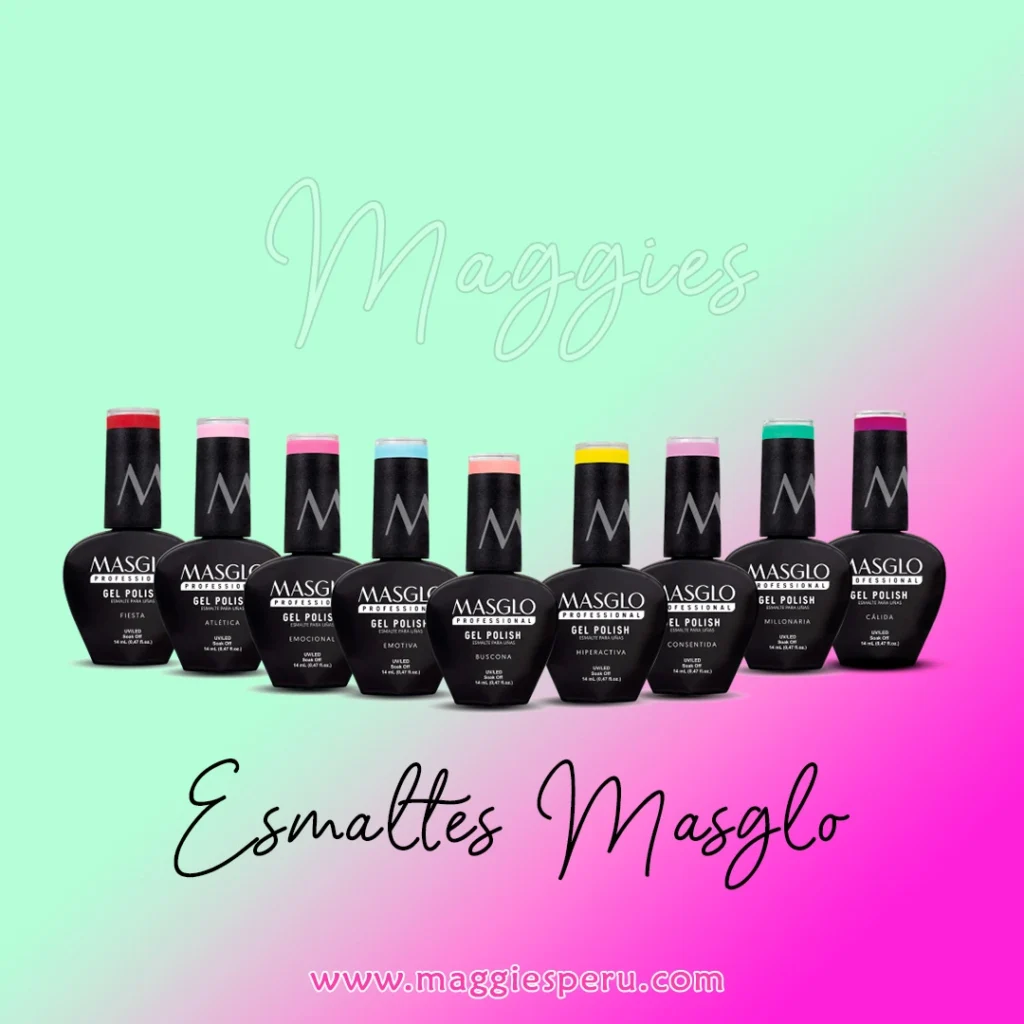 Esmalte Semipermanente Masglo: Larga Duración y Fácil Aplicación, ideal para uñas perfectas y saludables.