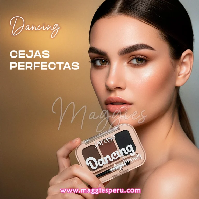 Sombras para cejas Dancing con 3 tonos y brocha para cejas definidas