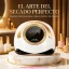 Lámpara UV LED uñas profesional Sun S6 blanca con dorado para secado de gel
