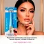 Modelo con pestañas postizas usando pegamento transparente de pestañas Flower Secret H117-T