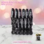 Pinzas para cabello BESI set de 6 unidades color negro para salón y uso diario